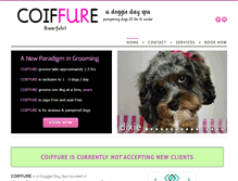 Tablet Screenshot of coiffuresf.com